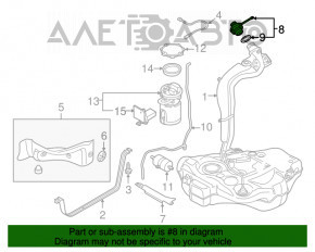 VW Beetle 12-13 Fuel Filler Cap