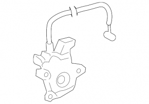 Toyota Avalon 05-12 trunk lid lock