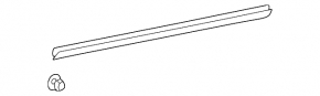 Lower front left door trim for Lexus ES300 ES330
