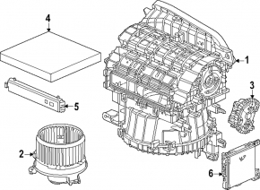 Honda Accord 23-26 Air Conditioning Control Unit