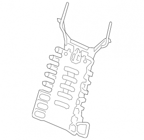 Driver's seat lumbar support with motors Honda CRV 17-22