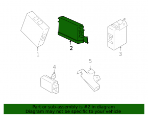 MULTIFUNCTION module Subaru Forester 08-13 SH