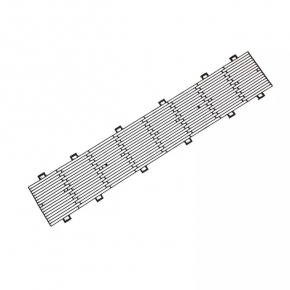Grille mesh radiator cooling Audi Q5 8R 13-17 3.0 tfsi