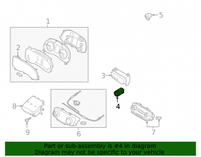 Ignition Start-Stop Button Hyundai Kona 18-21