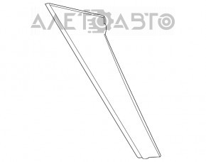 Trunk door trim side right Mercedes W167 GLE 350 450 20-23