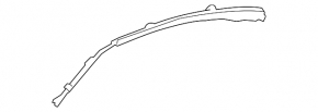 Right side curtain airbag for Mercedes W211