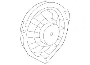 Front left door speaker for Mercedes GLS 16-19
