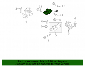 Mazda CX-7 06-09 automatic transmission mount