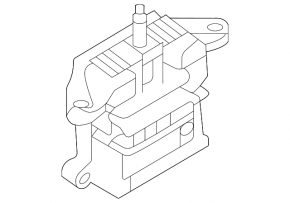 Right engine mount for Land Rover Discovery Sport 20-23 2.0, MHEV