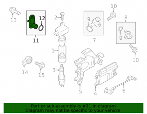 Crankshaft Position Sensor Mazda CX-5 17-
