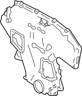 Infiniti JX35 QX60 13-14 Outer Engine Front Cover