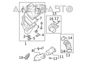 Air Duct BMW 7 16-22 4.4 N63M30 B7