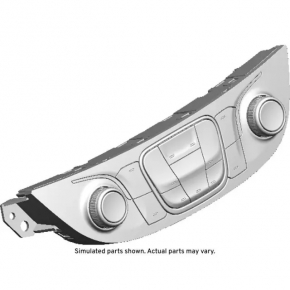 Chevrolet Volt 16 climate control system - without heated seats