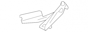 Left hood hinge for Ford Transit Connect MK2 10-13