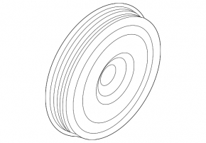 Volvo XC90 16-24 B4204T27 T6 2.0T Crankshaft Pulley