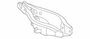 Rear right transverse control arm for Lexus Hs250h 10-12