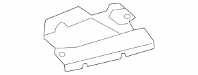 Rear bumper mount, center right, BMW X7 G07 19-24