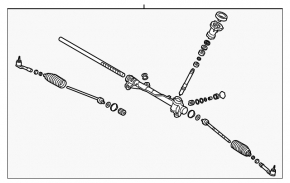 Steering rack Hyundai Elantra 21-26 1.6, N Line