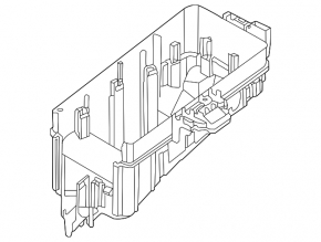VW Atlas 24-25 Underhood Fuse Box Housing