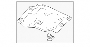 Honda CRZ 11-16 Hood Insulation