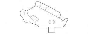 Expansion tank bracket for Audi Q7 4L 10-15