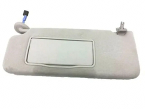 Left visor for Honda Accord 18-22, Wisteria Light Gray, without hook, with backlight