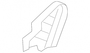 Driver's side interior trim for Kia Sorento 21-24 HEV, PHEV, gray, worn