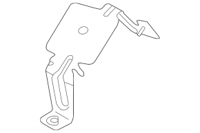 Audi A3 8V 15-20 Alarm Siren Bracket