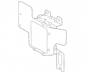 Blind Spot Sensor BSM Right Hyundai Ioniq 17-22 with Bracket