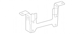 Right VVB battery bracket Mercedes X167 GLS 450 580 20-26