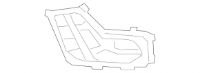 Seat control with memory front right Mercedes W213 E 21-23