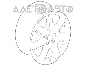 Wheel disk R18 x 8J Mercedes GLC 16-22