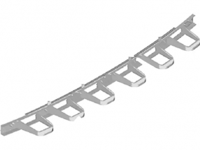 Rear bumper mount central Ford C-max MK2 13-18 cracks