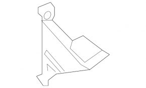 Diffuser bracket left Ford Ecosport 18-22