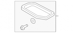 Oil pan Infiniti FX35 QX70 09-17 3.5, 3.7