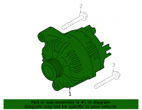 Generator BMW F30 12-18 N20 210A