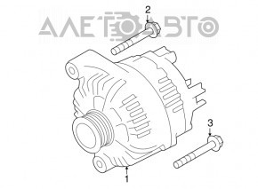 Generator BMW F30 12-18 N20 210A