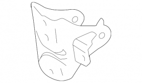 Toyota Rav4 16-18 hybrid rear engine mount bracket