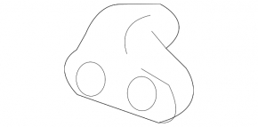 Acura RDX 19-25 Downpipe Bracket