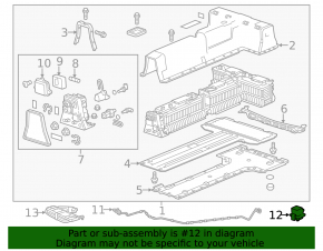 Chevrolet Volt 11-15 battery check