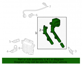 Ignition coil Infiniti QX30 17-