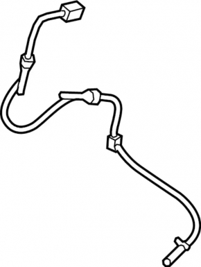 Front left ABS sensor for Infiniti QX50 19-20