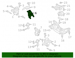 Engine mount bracket right Audi Q7 16- 2.0T