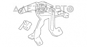 Suzuki Kizashi 10-15 Parking Brake Lever