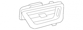Air duct deflector front left Toyota Avalon 13-18