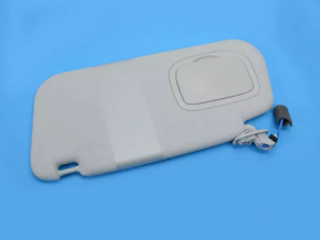 Left visor Fiat 500L 14-19 gray