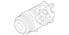 BMW X5 E70 07-13 3.0 Air Conditioning Compressor