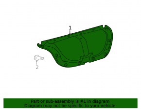 Toyota Camry v40 trunk lid trim