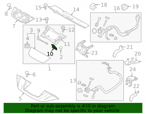 Nissan Leaf 18 Charging Port Lock - With Sensor