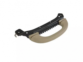 Left center pillar handle for a Jeep Grand Cherokee WK2 11-22, beige, scratches